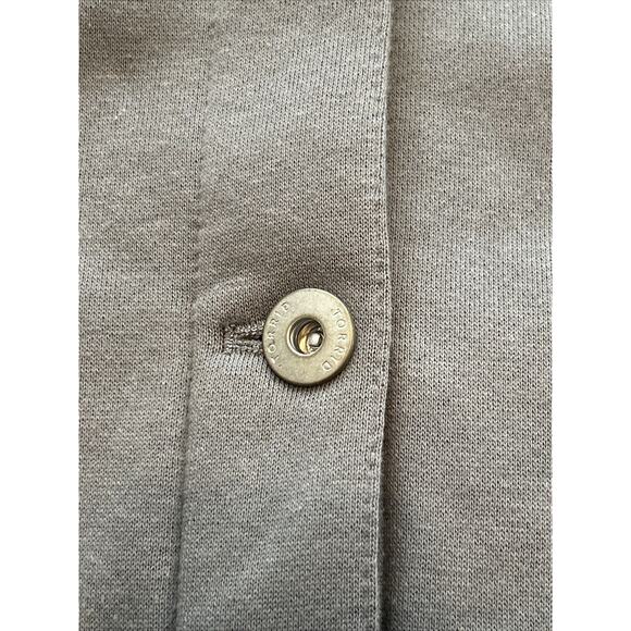Torrid Gray Fleece Lined Trucker Shacket Jacket Button Up Sz 4x - Picture 6 of 13